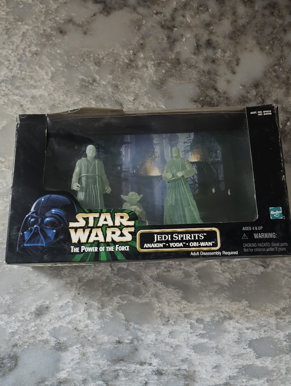 1998 Star Wars POTF Jedi Spirits Cinema Scene 3-Pack Brand New Box Shelf Wear